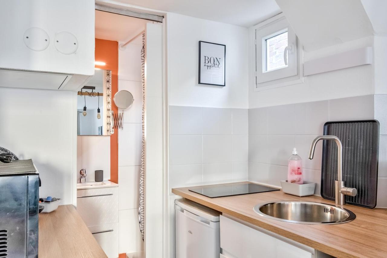 Studio Cosy En Plein Coeur Historique De Pontoise Apartment ภายนอก รูปภาพ